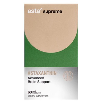 Asta SupremeHealth  天然虾青素 黄金健脑记忆丸 60粒